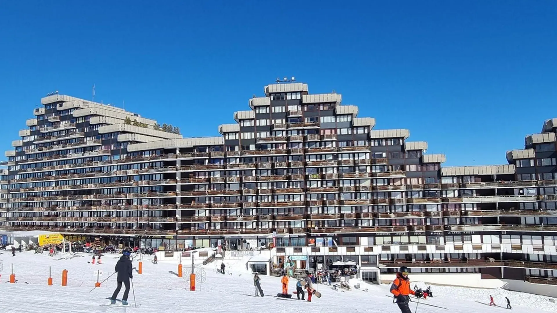 Apartment Studio Tout Confort Avec Balcon, Acces Direct Aux Pistes - Fr-1-181-2602 La Plagne France